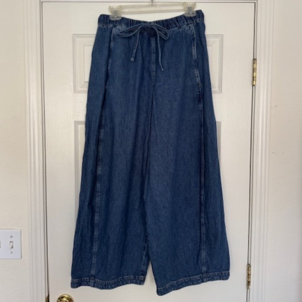 COS Denim Wide-Leg Trousers - Picture 2 of 5